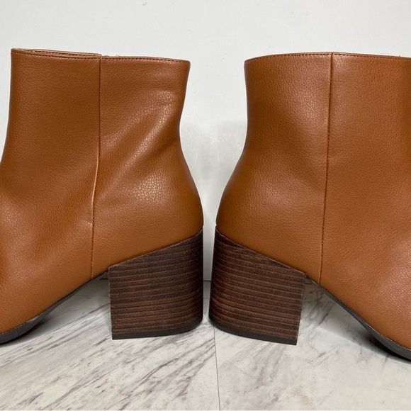 New! Linea Paolo Sadie Brown Heeled Bootie 11M - Picture 8 of 14